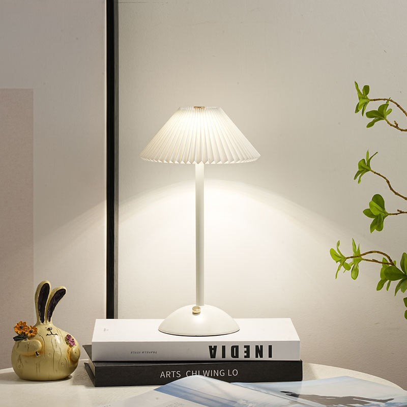 Modern Metal Cordless Table Lamp With Stepless Dimming — Greenwich Home & Living