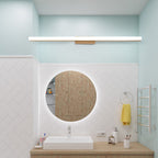Modern Wood Wall Sconce With Acrylic Glow — Greenwich Home & Living