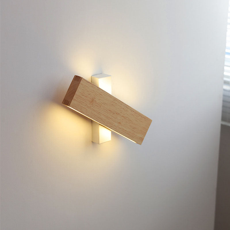 Scandinavian Wood Wall Sconce for Living Room and Bedroom — Greenwich Home & Living