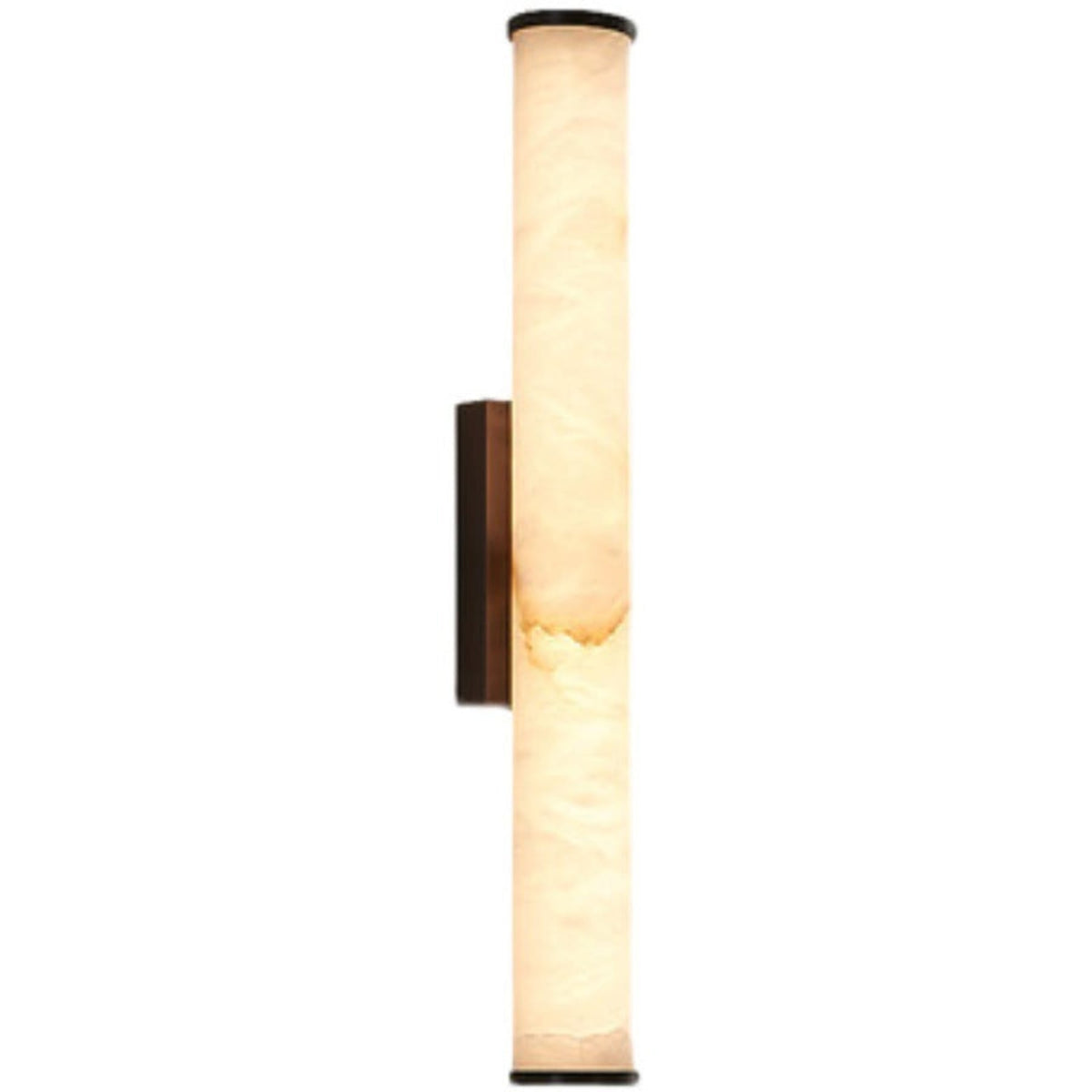 Contemporary Copper and Marble Wall Light for Living Room and Bedroom in Black — Greenwich Home & Living