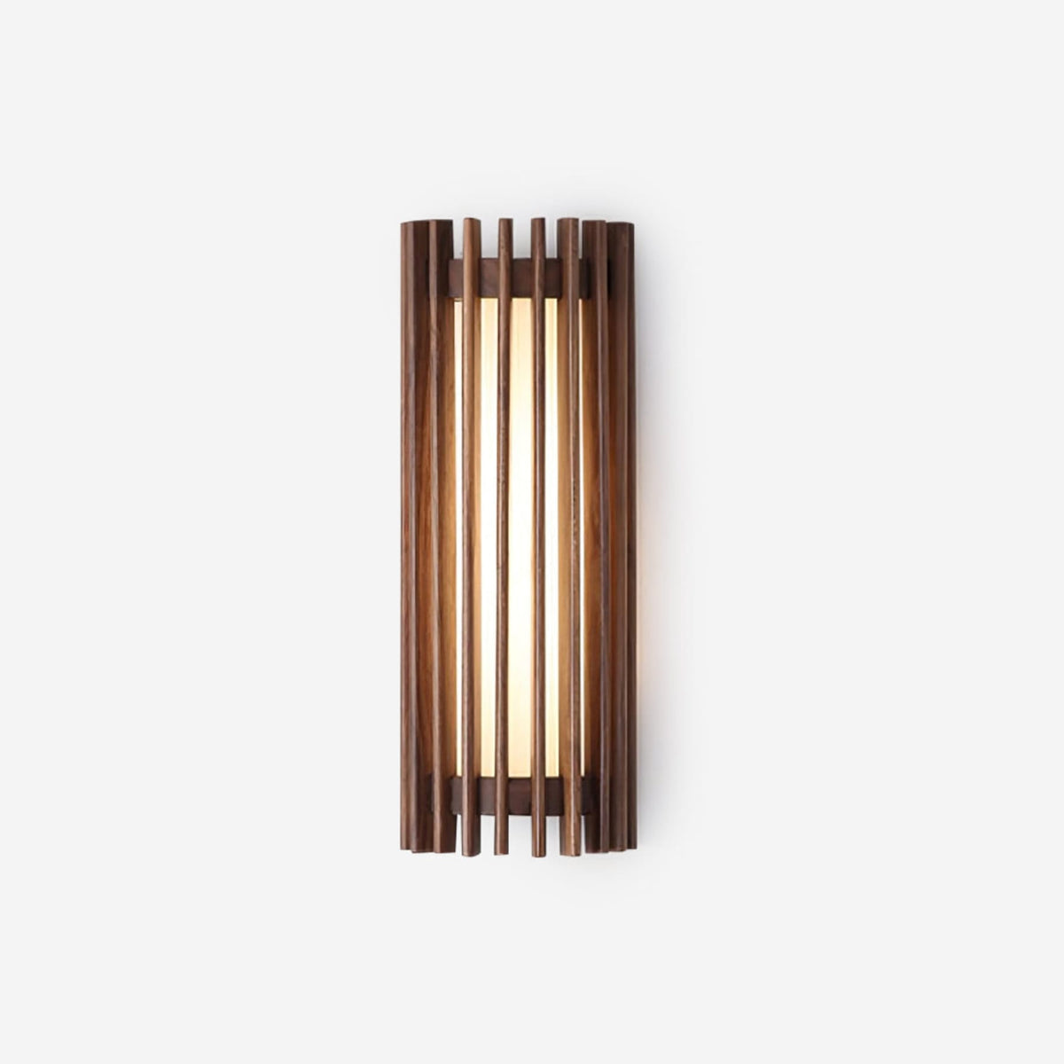 Contemporary Acrylic and Wood Wall Light With Tri-Color Lighting — Greenwich Home & Living