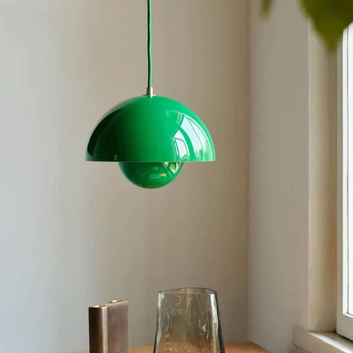 Modern Metal Pendant Light With Adjustable Color Temperature — Greenwich Home & Living