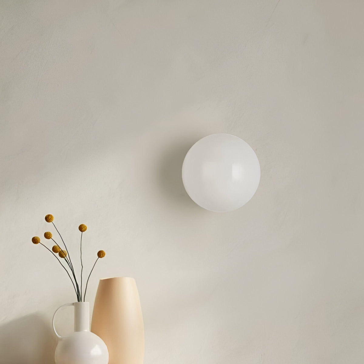Minimalist Glass Wall Light With Warm White Glow — Greenwich Home & Living
