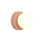 Minimalist Metal Glass Wall Light With Warm White Glow — Greenwich Home & Living