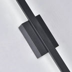 Minimalist Iron Linear Wall Light With Integrated LED for Living Room — Greenwich Home & Living