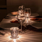 Modern Crystal Table Lamp With Warm Glow For Living Room and Bedroom — Greenwich Home & Living
