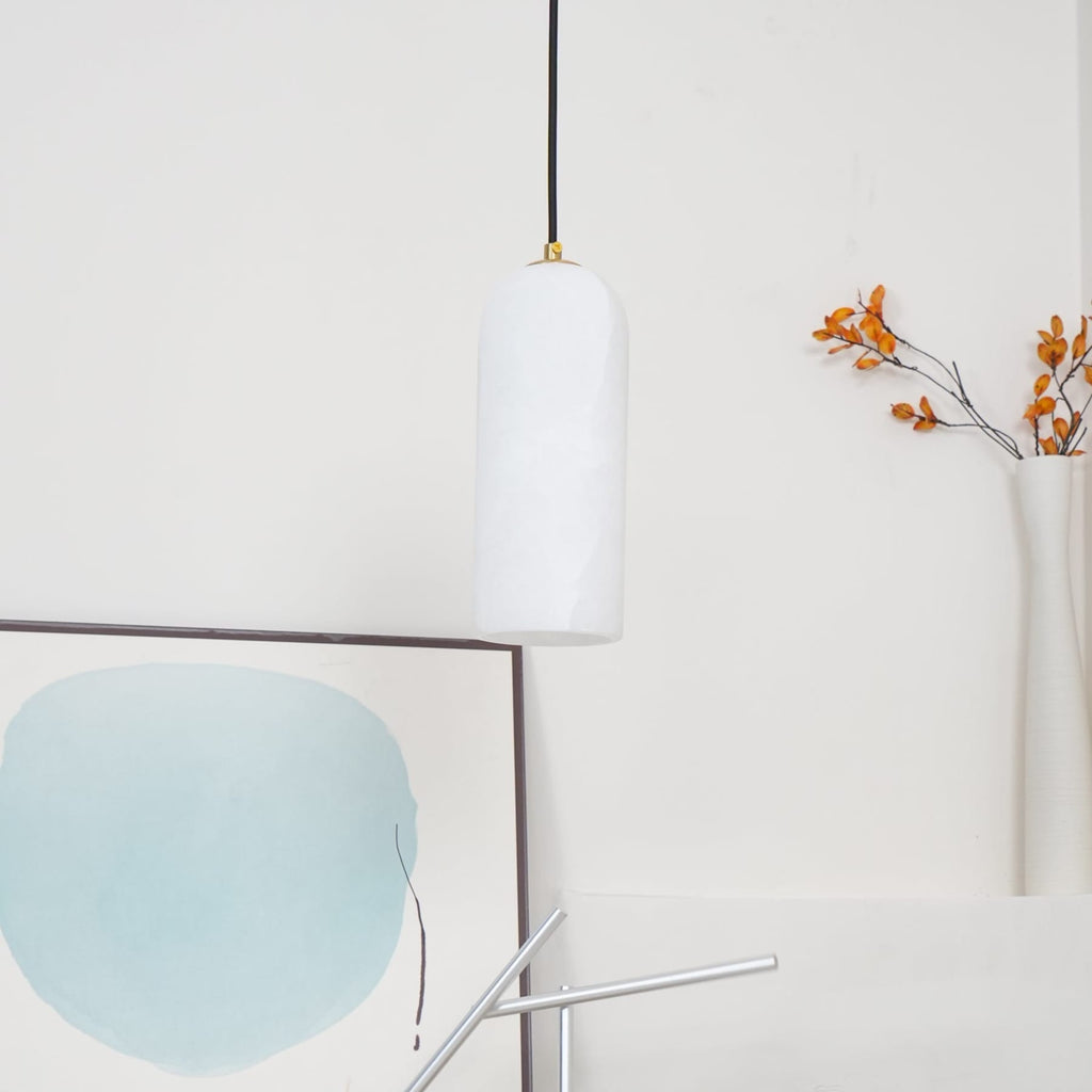 Contemporary Marble Pendant Light for Living Room and Dining Room — Greenwich Home & Living