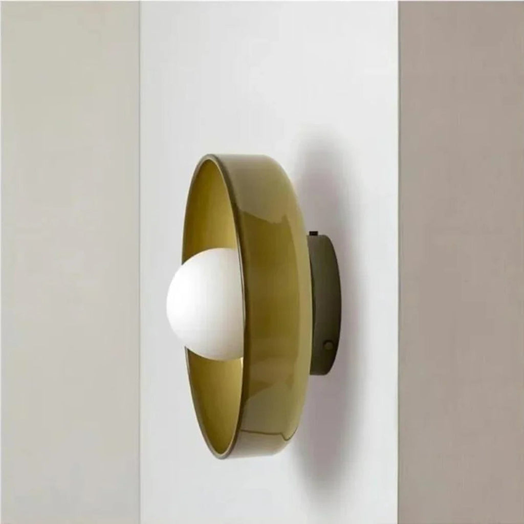 Contemporary Glass Bowl Ceiling Light for Living Room — Greenwich Home & Living