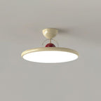Retro Iron and Acrylic Semi-Flush Ceiling Light With Dimmable Color — Greenwich Home & Living