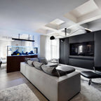 Modern Linear Metal Ceiling Light With Adjustable Color Temperature — Greenwich Home & Living