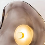 Contemporary Glass Wall Light for Living Room and Bedroom — Greenwich Home & Living