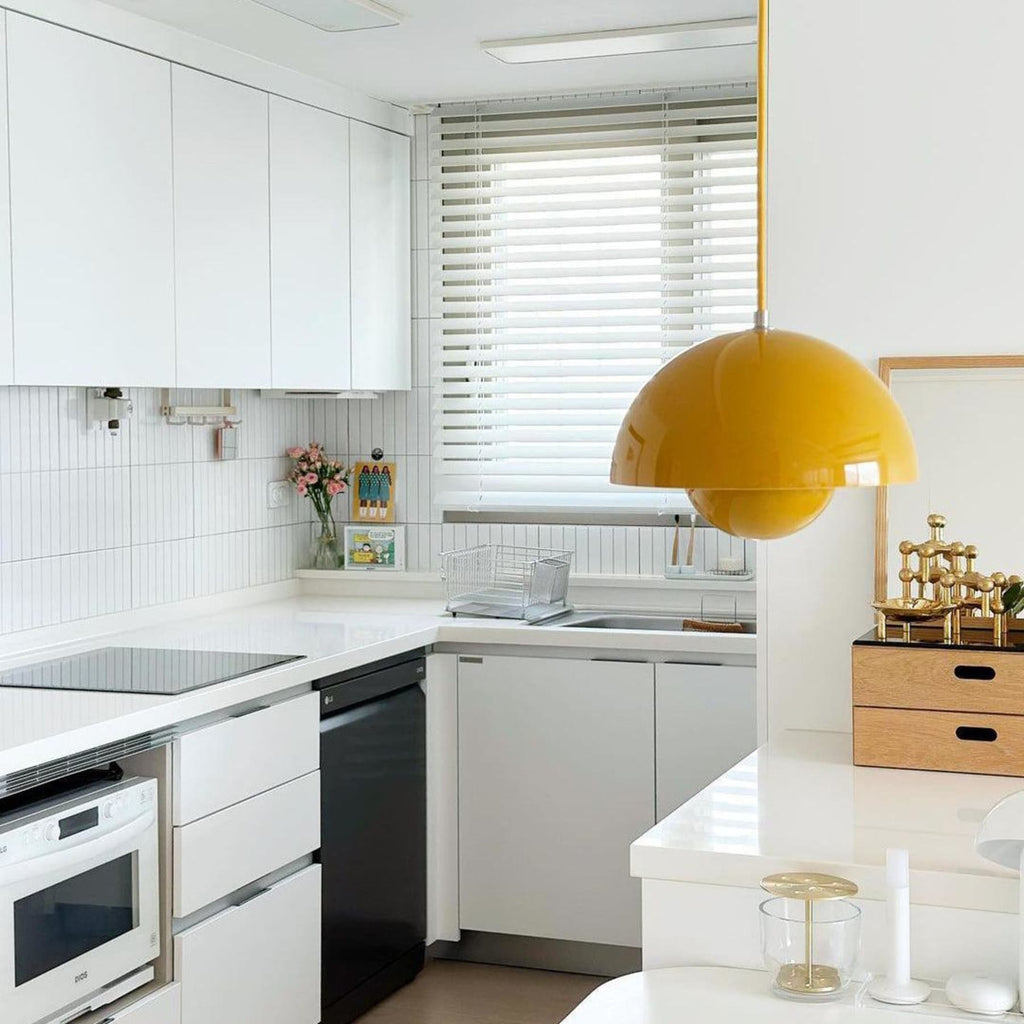 Modern Metal Pendant Light With Adjustable Color Temperature — Greenwich Home & Living