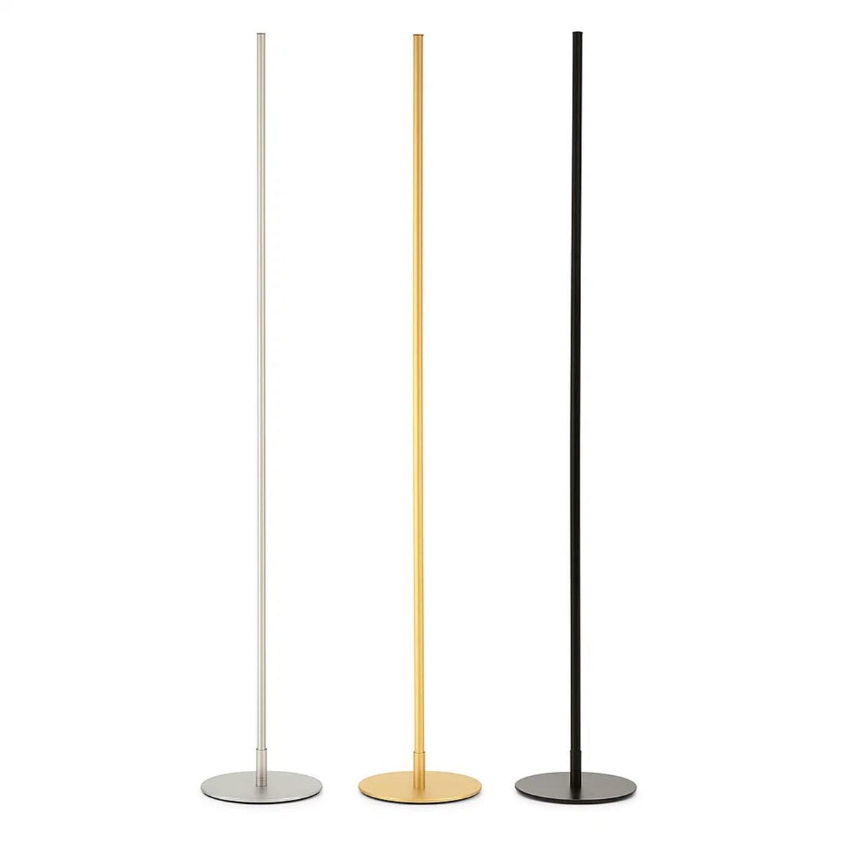 Minimalist Metal Floor Lamp With Stepless Dimming for Living Room — Greenwich Home & Living