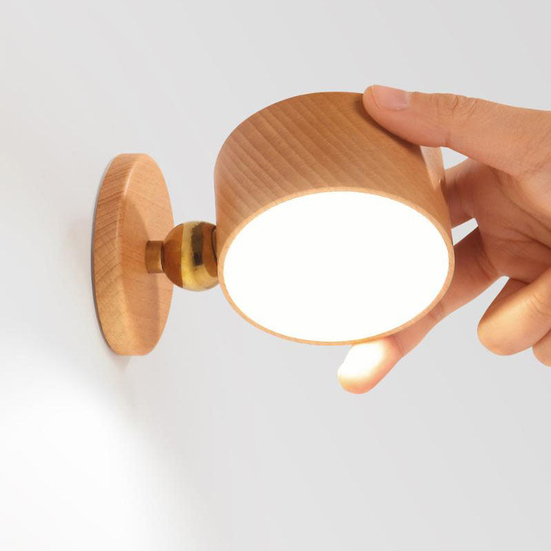 Modern Cordless LED Wall Sconce for Bedroom — Greenwich Home & Living