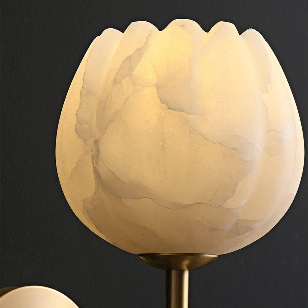 Contemporary Iron and Glass Wall Light With Dual Color Temperature — Greenwich Home & Living