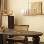 Modern Silk Fabric Pendant Light With Adjustable Color Temperature — Greenwich Home & Living
