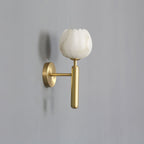 Contemporary Iron and Glass Wall Light With Dual Color Temperature — Greenwich Home & Living
