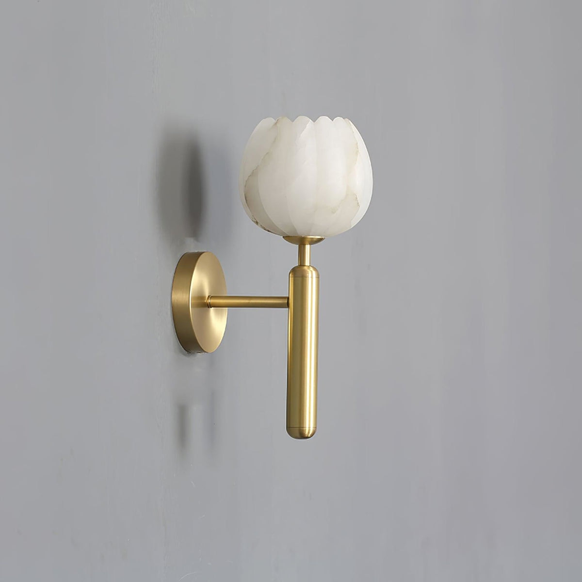 Contemporary Iron and Glass Wall Light With Dual Color Temperature — Greenwich Home & Living