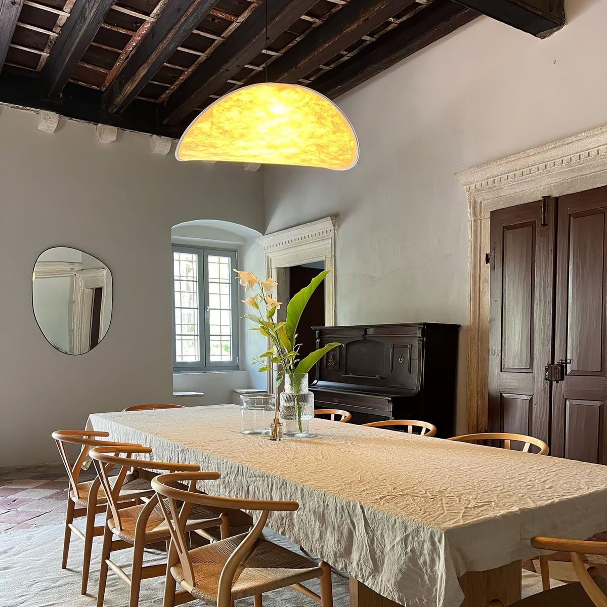 Minimalist Pendant Light With Stepless Dimming for Living and Dining Rooms — Greenwich Home & Living
