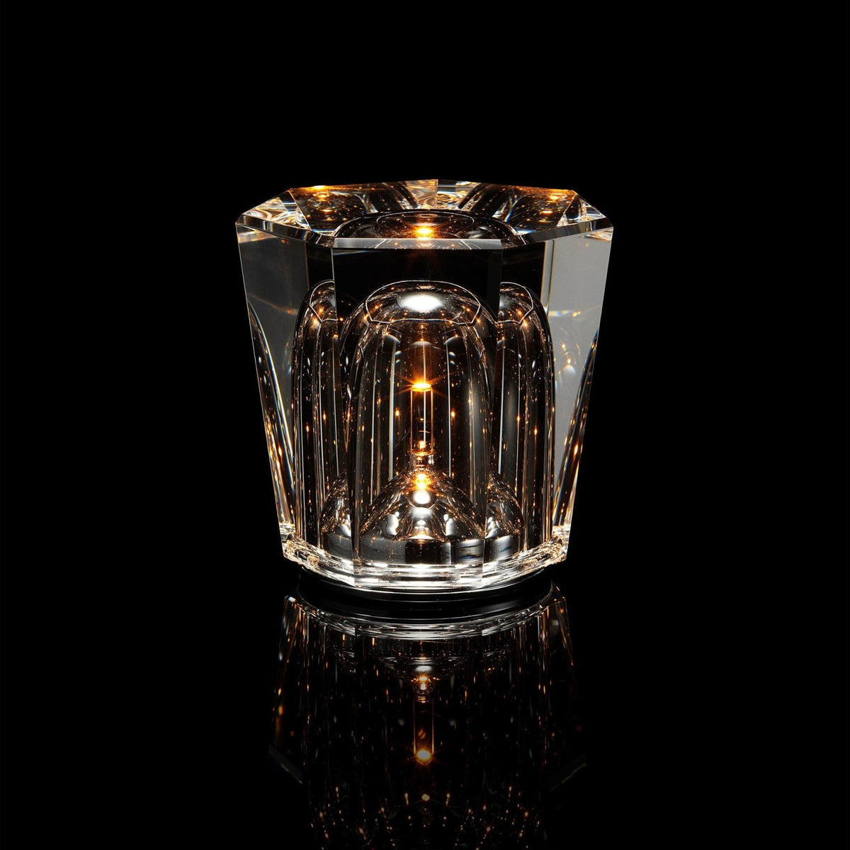 Modern Crystal Table Lamp With Warm Glow For Living Room and Bedroom — Greenwich Home & Living