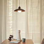 Scandinavian Wrought Iron Pendant Light With Tri-Color Lighting for Dining Room — Greenwich Home & Living