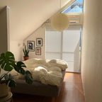 Minimalist Round Lantern Pendant Light With Warm Bulb Included for Living Room — Greenwich Home & Living