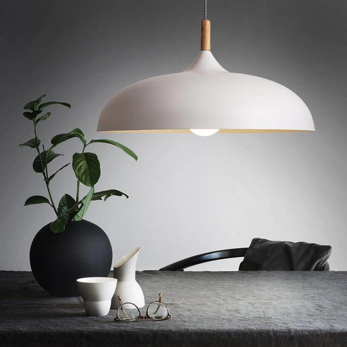 Scandinavian Wrought Iron Pendant Light for Dining Room and Kitchen — Greenwich Home & Living