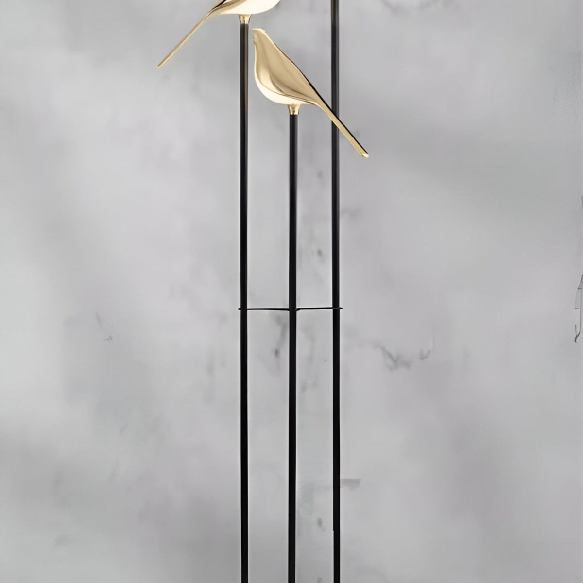 Contemporary Metal Floor Lamp With Adjustable Color Temperature for Living Room — Greenwich Home & Living