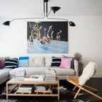 Modern Linear Metal Ceiling Light With Adjustable Color Temperature — Greenwich Home & Living