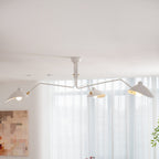 Modern Linear Metal Ceiling Light With Adjustable Color Temperature — Greenwich Home & Living