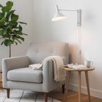 Retro Metal Wall Light With Tri-Color Lighting for Bedroom — Greenwich Home & Living