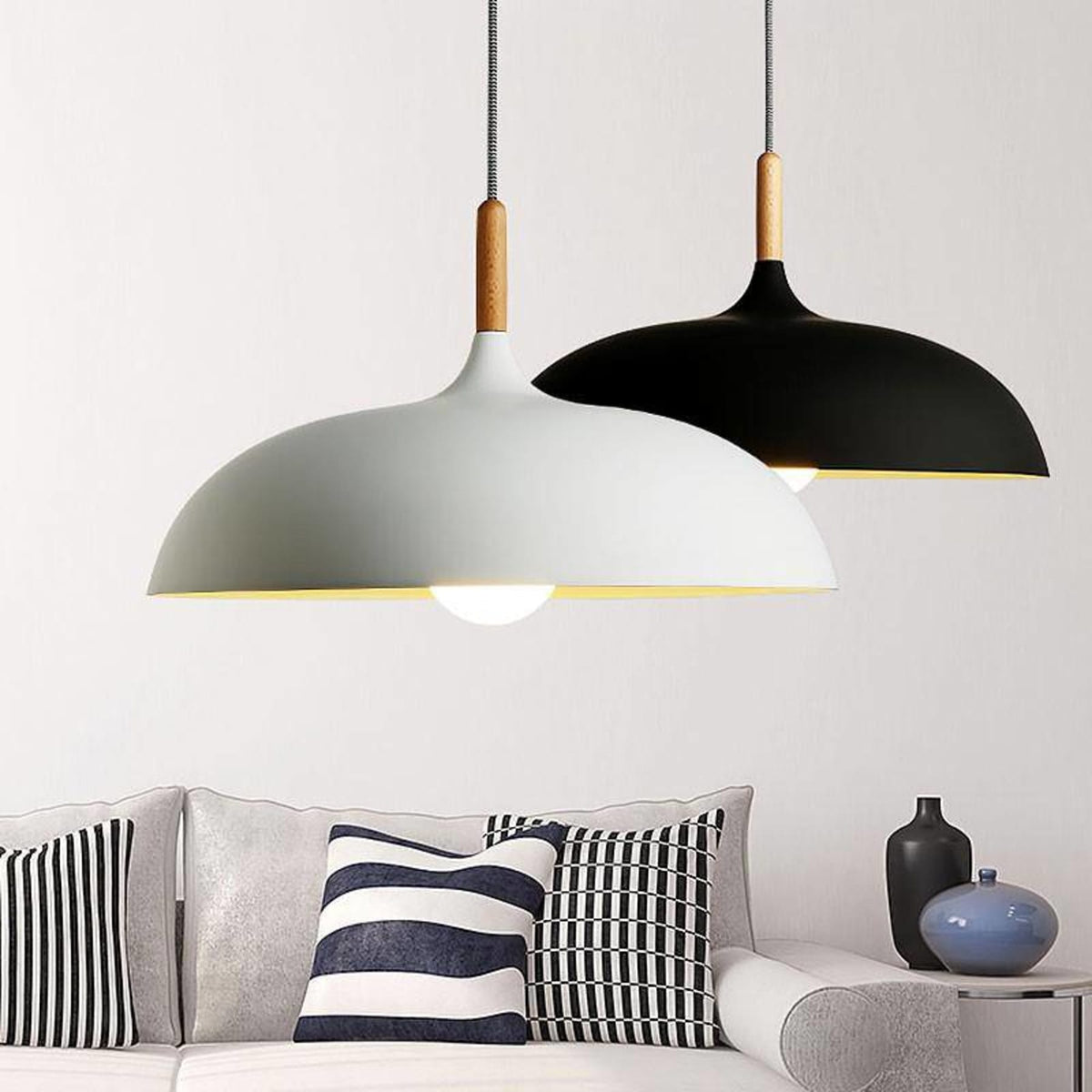 Scandinavian Wrought Iron Pendant Light for Dining Room and Kitchen — Greenwich Home & Living