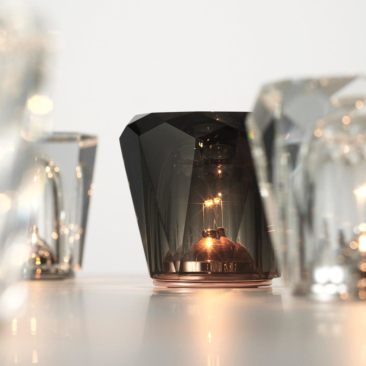 Modern Crystal Table Lamp With Warm Glow For Living Room and Bedroom — Greenwich Home & Living