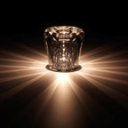 Modern Crystal Table Lamp With Warm Glow For Living Room and Bedroom — Greenwich Home & Living