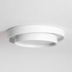 Minimalist Metal Flush Mount Ceiling Light With Bright Daylight LED — Greenwich Home & Living