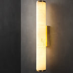 Contemporary Copper and Marble Wall Light for Living Room and Bedroom — Greenwich Home & Living