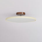 Retro Metal Semi-Flush Mount Ceiling Light With Three-Color Light — Greenwich Home & Living