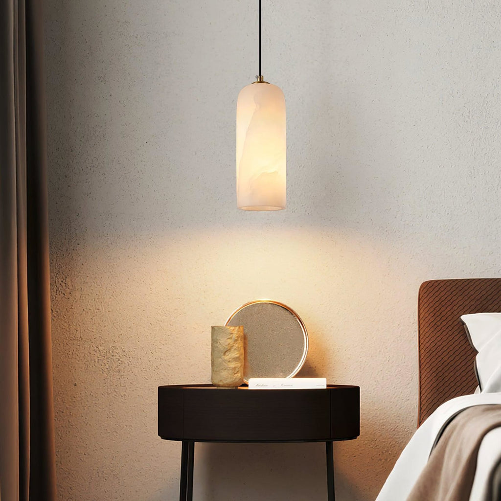 Contemporary Marble Pendant Light for Living Room and Dining Room — Greenwich Home & Living