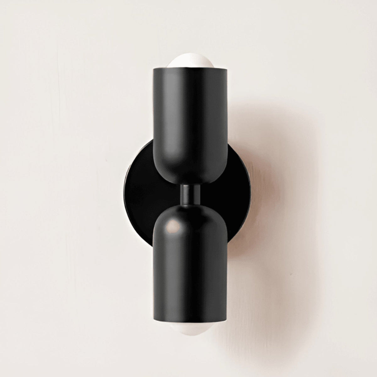 Modern Ceramic Wall Light for Living Room and Bedroom in Black/Black/Black — Greenwich Home & Living