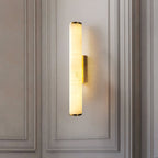 Contemporary Copper and Marble Wall Light for Living Room and Bedroom — Greenwich Home & Living