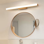 Modern Wood Wall Sconce With Acrylic Glow — Greenwich Home & Living