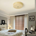 Retro Glass Flush Mount Ceiling Light With Adjustable Color Temperature — Greenwich Home & Living