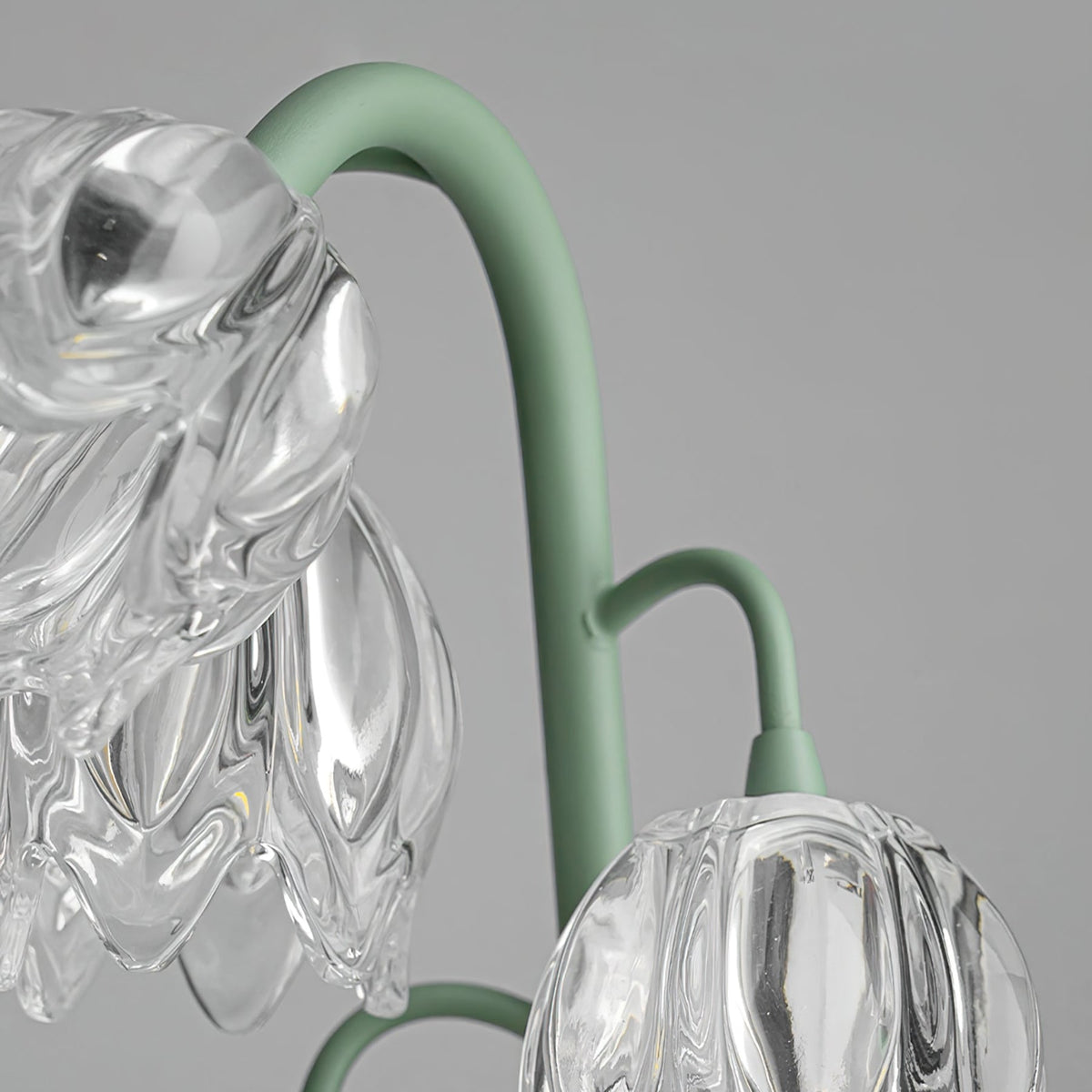 Contemporary Glass Table Lamp With USB Power for Living Room and Bedroom — Greenwich Home & Living