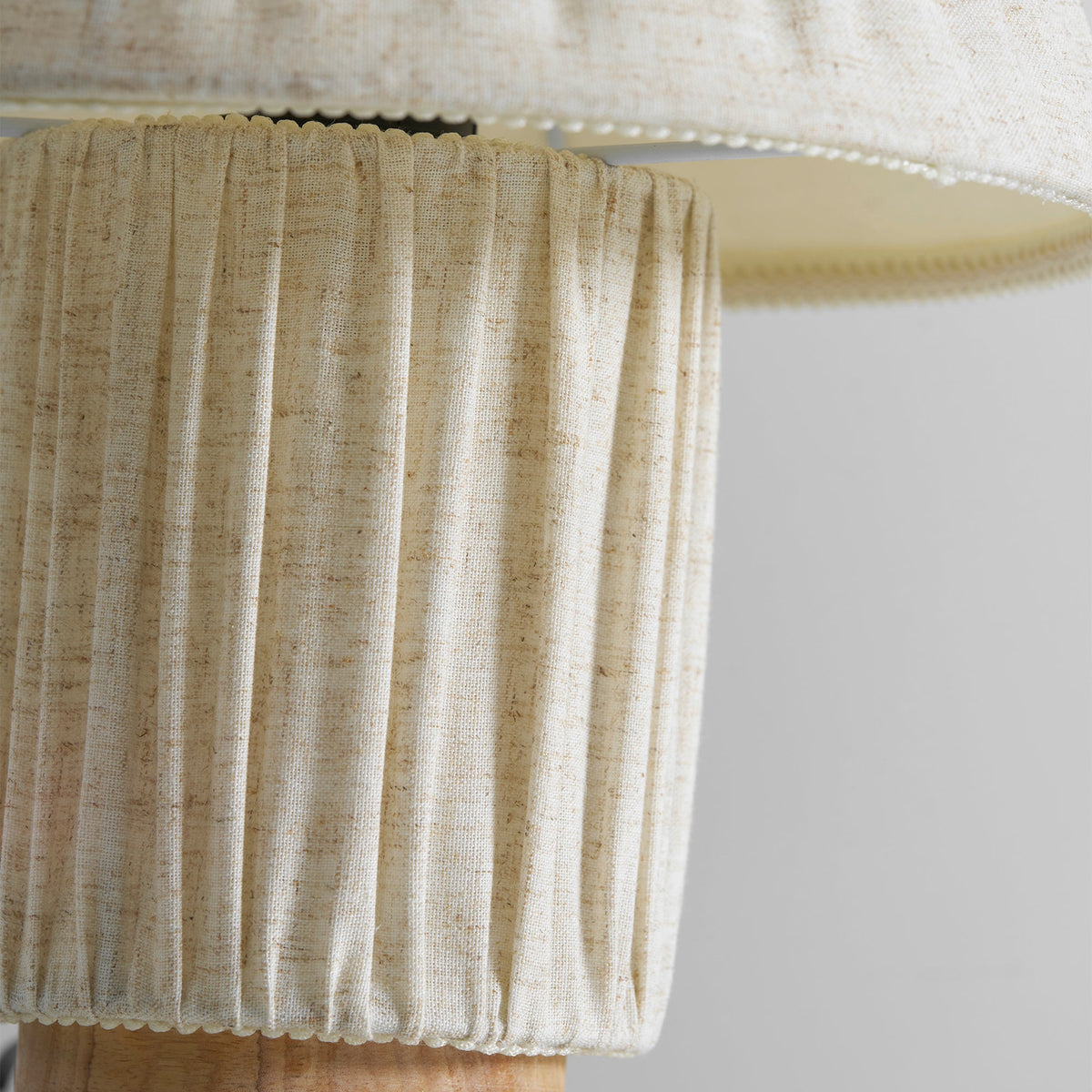 Modern Fabric Table Lamp With Warm White Glow — Greenwich Home & Living