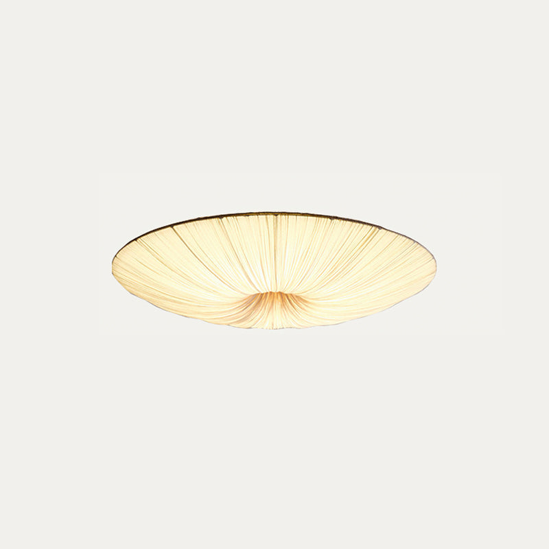 Modern Acrylic Flush Mount Ceiling Light With Warm LED Glow in Ø23.6" x H3.9" (Ø60 x H10 cm) — Greenwich Home & Living