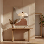 Modern Marble Pendant Light With Warm LED Glow — Greenwich Home & Living