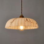 Modern Marble Pendant Light With Warm LED Glow — Greenwich Home & Living
