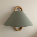 Modern Wood Wall Sconce With Warm LED Glow — Greenwich Home & Living
