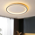 Modern Acrylic Flush Mount Ceiling Light for Living Room in White light — Greenwich Home & Living